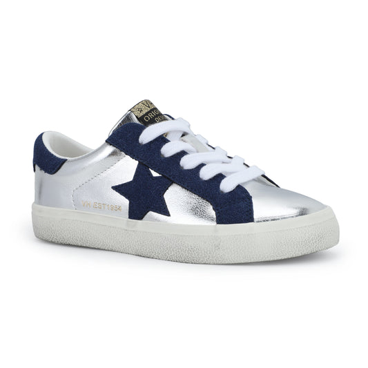 KIDS VAIL - WASHED SILVER/ NAVY | Vintage Havana