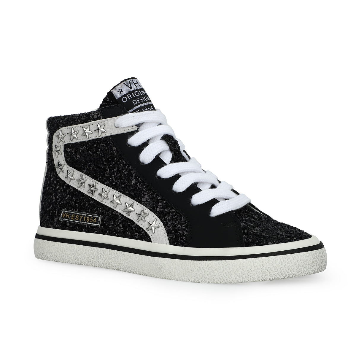 KIDS RITA - BLACK GLITTER MIX | Vintage Havana