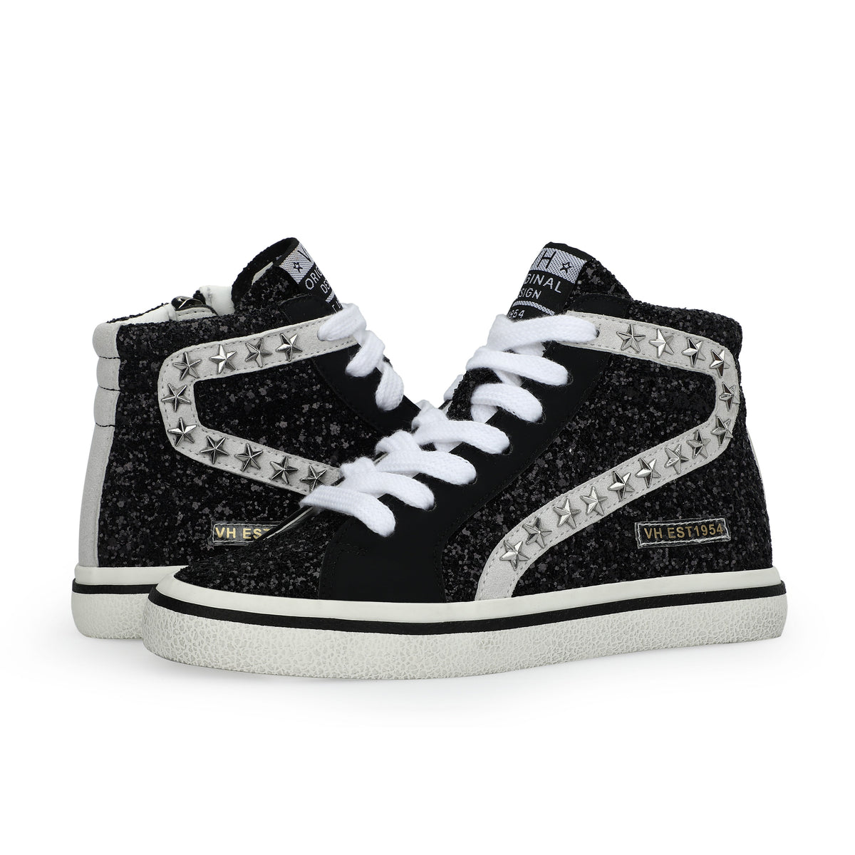 KIDS RITA - BLACK GLITTER MIX | Vintage Havana