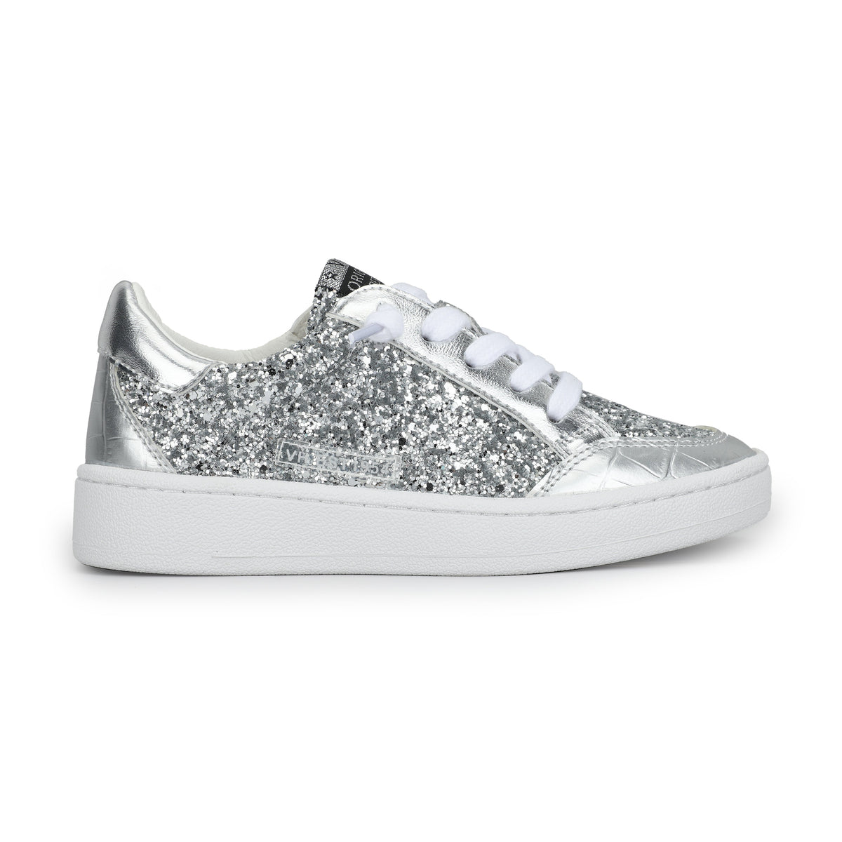KIDS HALEE - WASHED SILVER CROCO | Vintage Havana