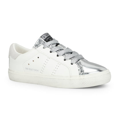 KIDS LEXA - WHITE SILVER PERF MULTI | Vintage Havana