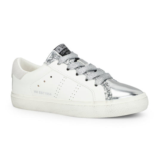 KIDS LEXA - WHITE SILVER PERF MULTI | Vintage Havana