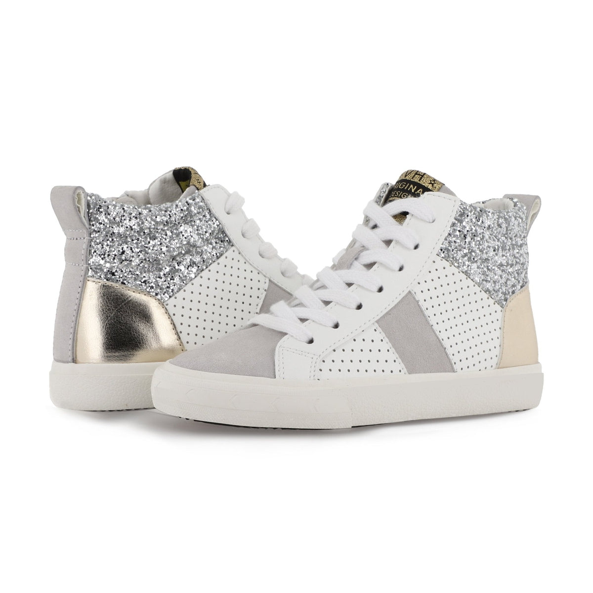 KIDS DEDE - WHITE SILVER GOLD | Vintage Havana