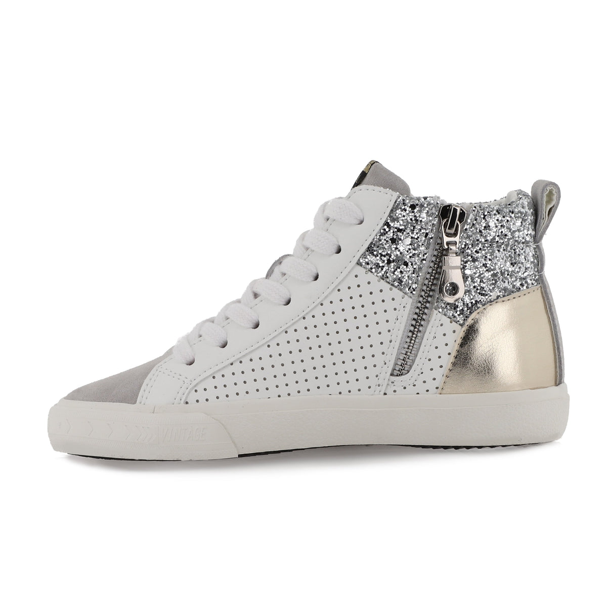 KIDS DEDE - WHITE SILVER GOLD | Vintage Havana