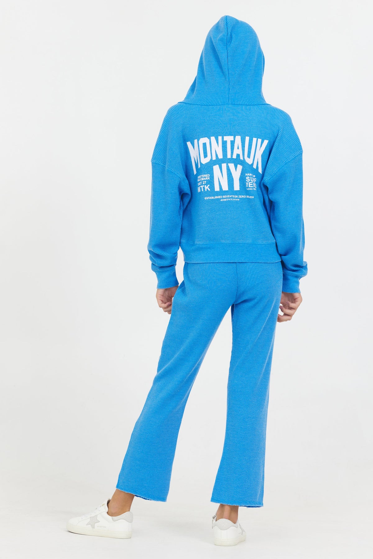 Kids "Montauk" Burnout Thermal Foldover Pant | Vintage Havana