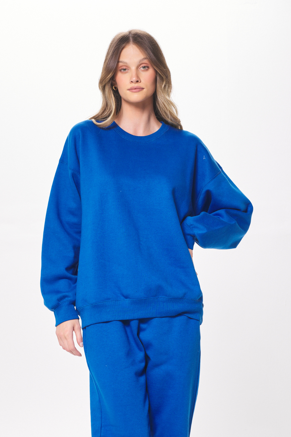 Vivid Blue Proweave Crewneck Sweatshirt | Vintage Havana