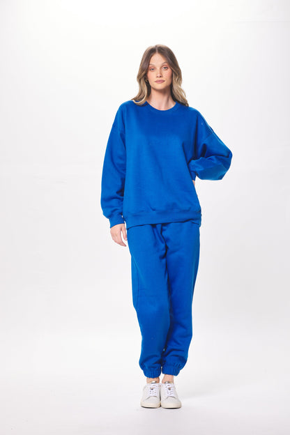 Vivid Blue Proweave Crewneck Sweatshirt | Vintage Havana