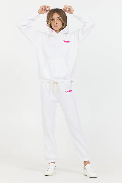 Kids "Vintage" Exposed Stitch Hoodie | Vintage Havana