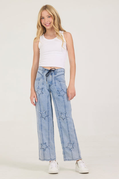 Kids Tencil Star Pants | Vintage Havana