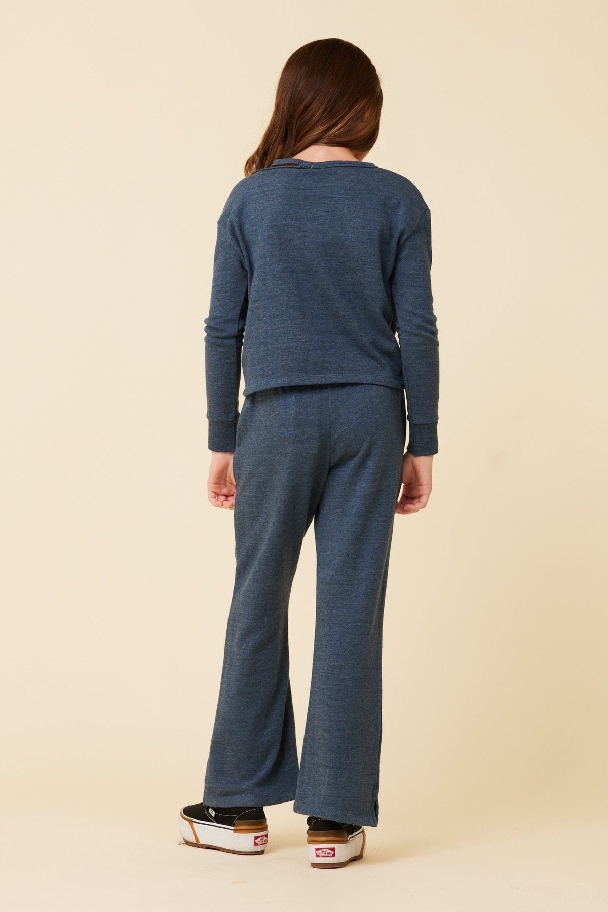 Distressed Neckline Crewneck | Vintage Havana