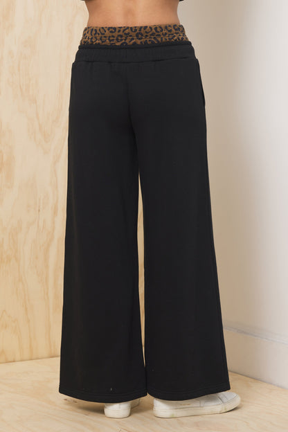 Heavy Surfwash Pant w/ Printed Double Waist | Vintage Havana