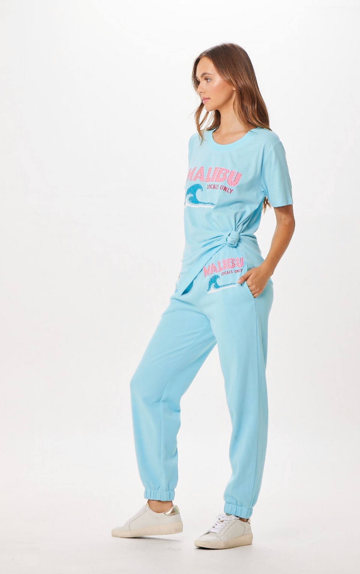 Tropical Blue Malibu Jet Setter T-Shirt | Vintage Havana