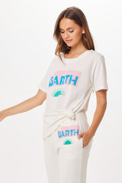 White St. Barth Jet Setter T-Shirt | Vintage Havana