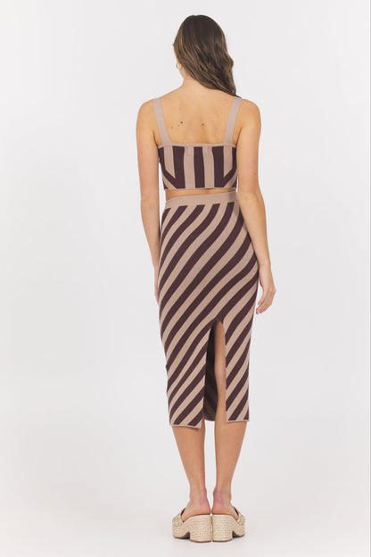 Striped Knit Tank | Vintage Havana