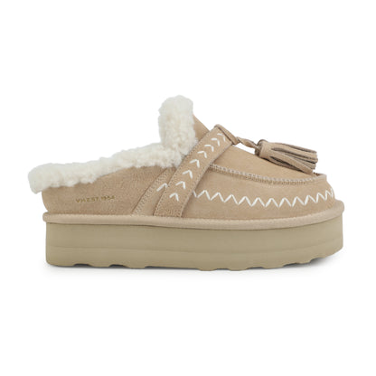 CHARM - SAND SUEDE | Vintage Havana
