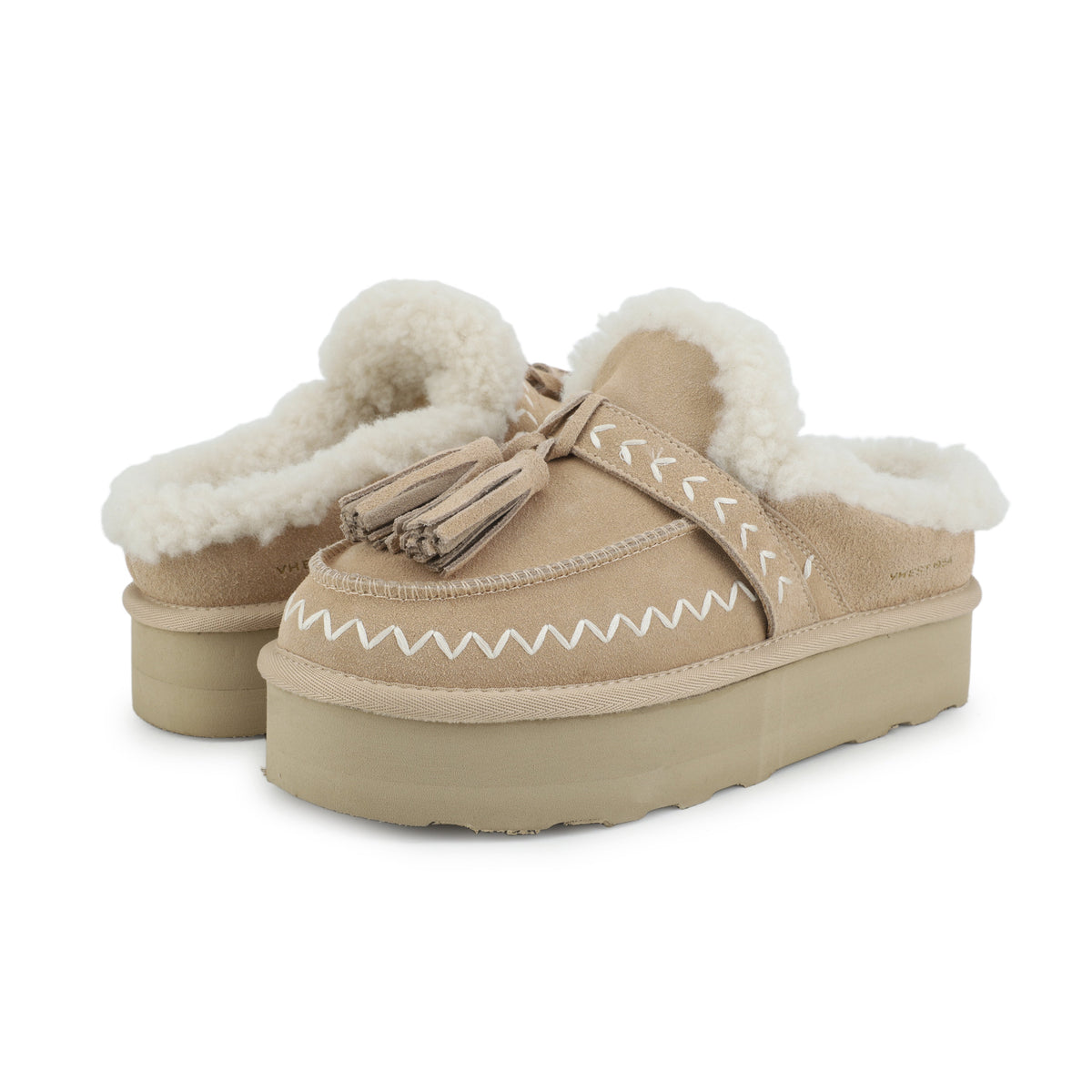 CHARM - SAND SUEDE | Vintage Havana