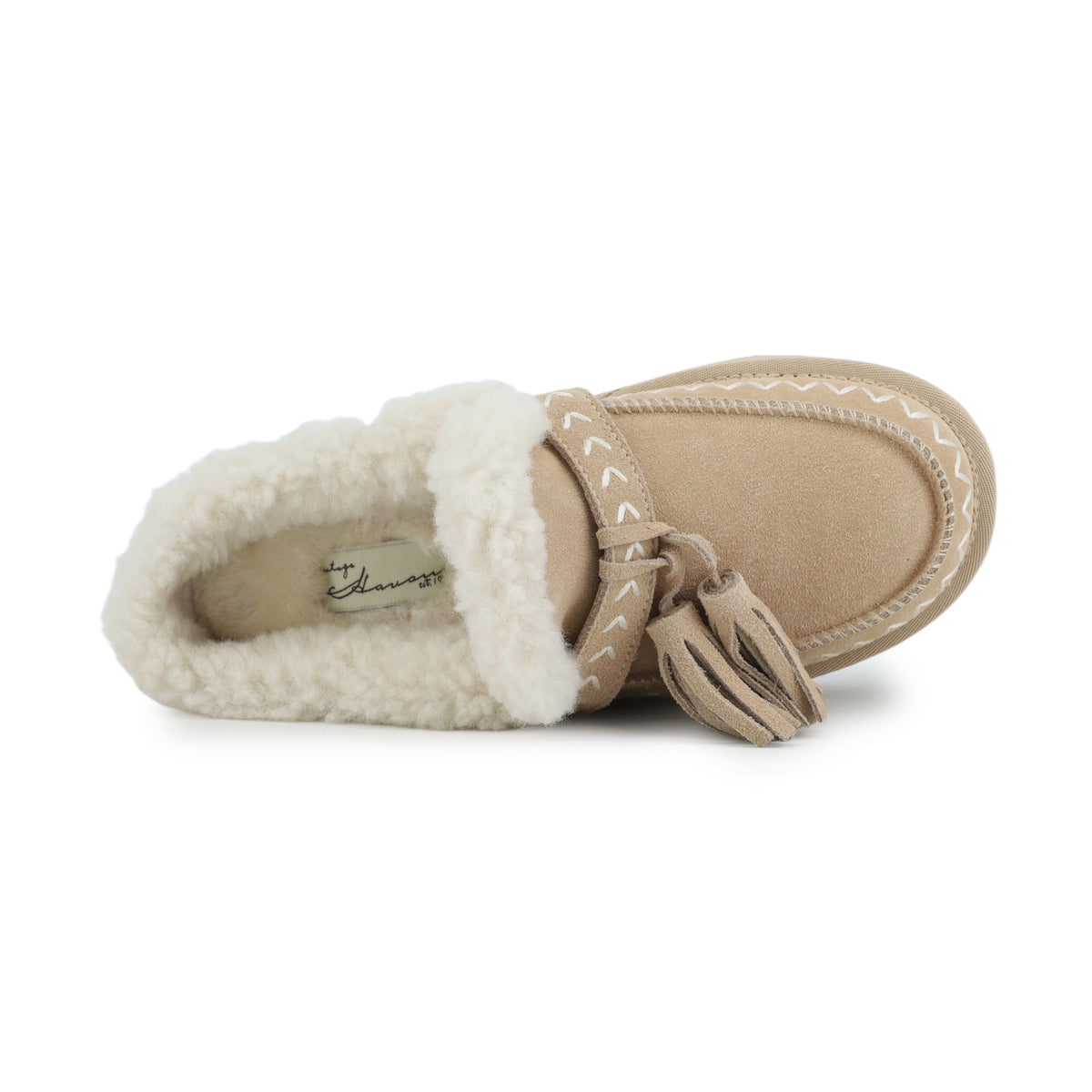 CHARM - SAND SUEDE | Vintage Havana