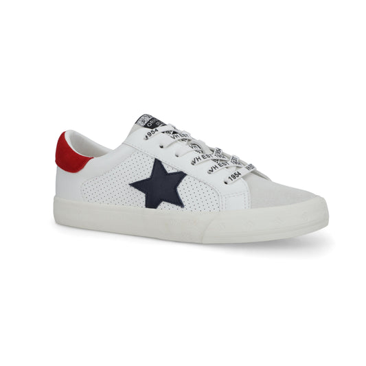 GRANDE - WHITE NAVY RED | Vintage Havana