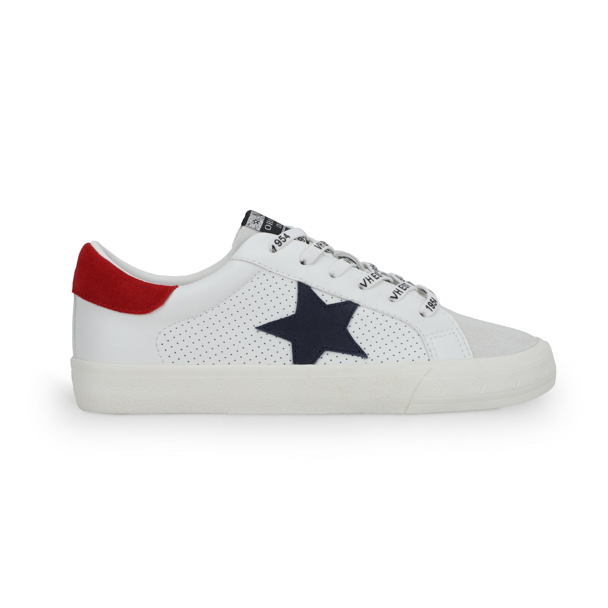 GRANDE - WHITE NAVY RED | Vintage Havana