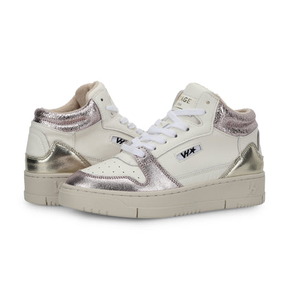 CELESTE 3 - WHITE METALLIC | Vintage Havana