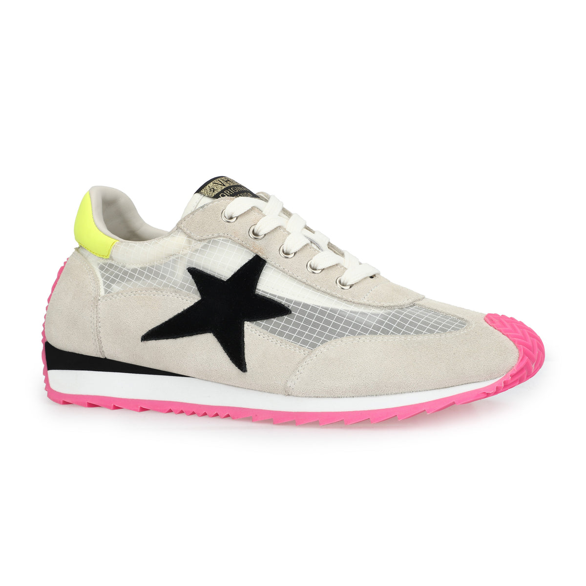 SHOOTER 12 - CLEAR MESH/NEON YELLOW | Vintage Havana