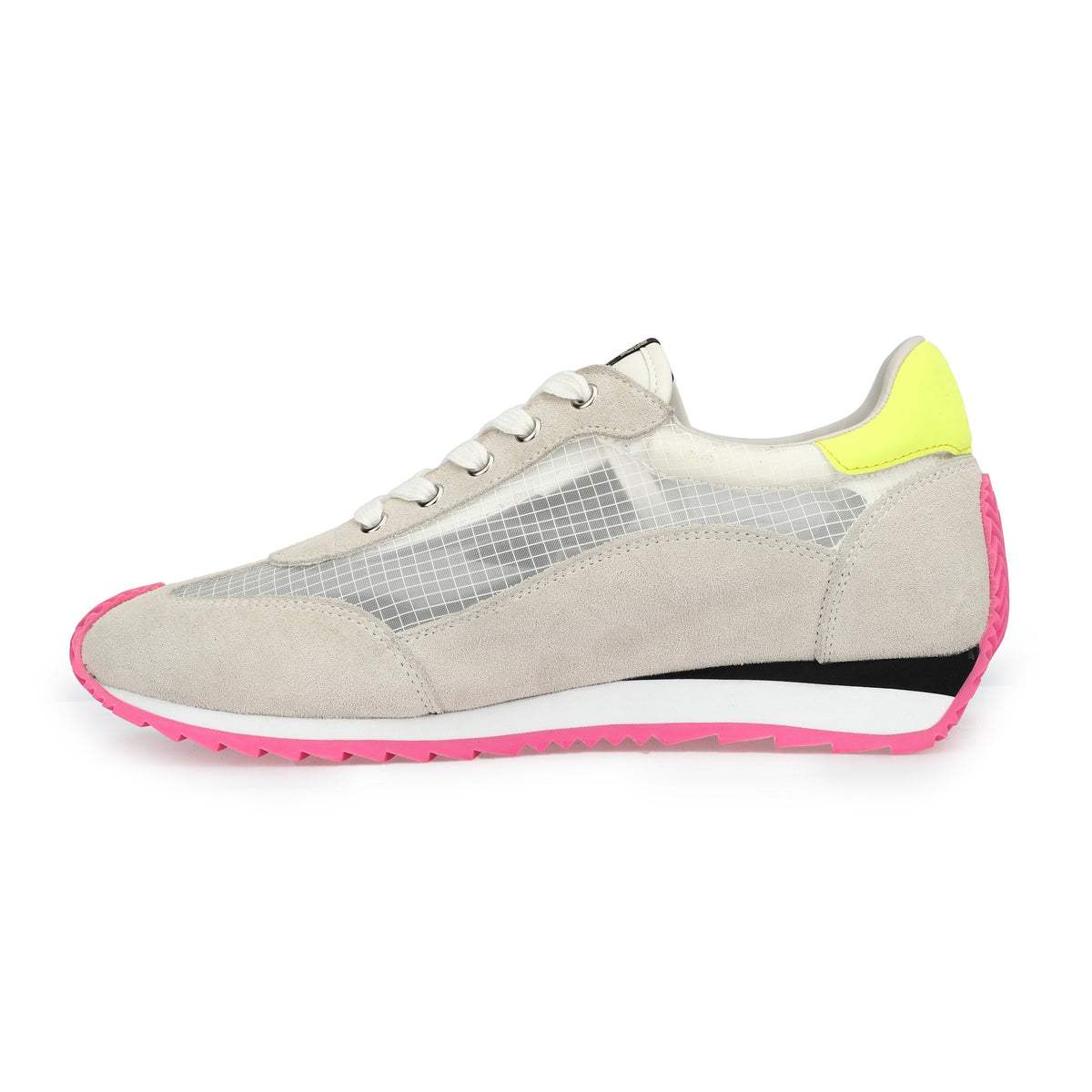 SHOOTER 12 - CLEAR MESH/NEON YELLOW | Vintage Havana