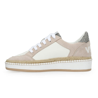 DENISSE 29 - RAFFIA/PINK/SILVER | Vintage Havana