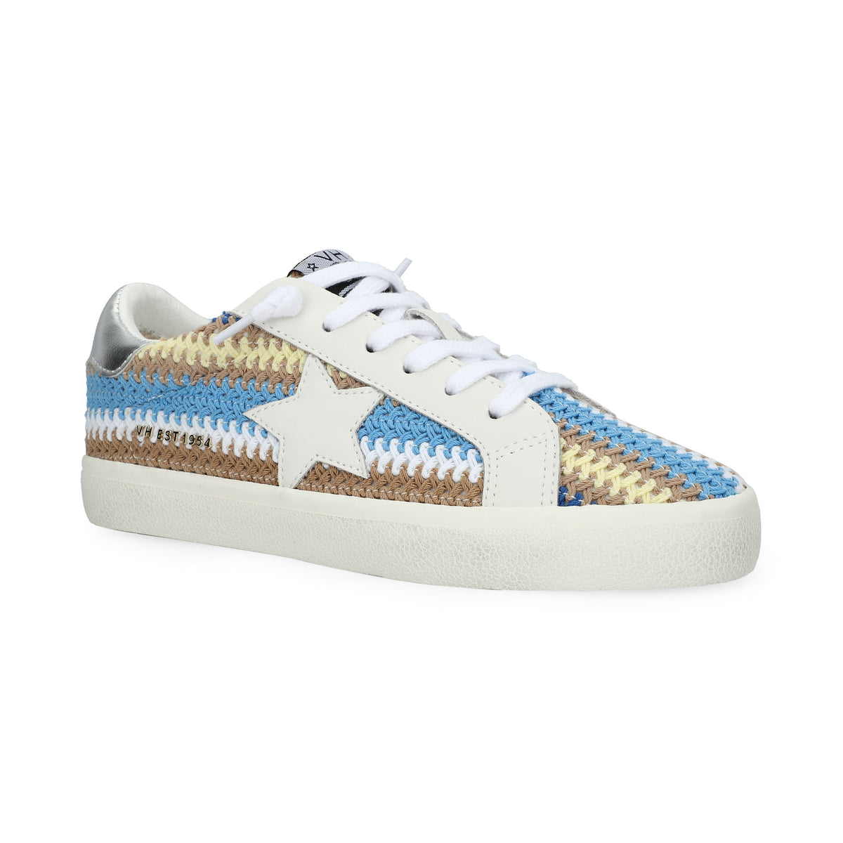 FLAIR 46 - BLUE/BROWN CROCHET MULTI | Vintage Havana