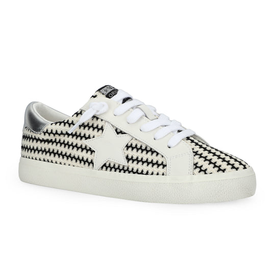FLAIR 45 - BLACK/WHITE CROCHET | Vintage Havana
