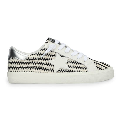 FLAIR 45 - BLACK/WHITE CROCHET | Vintage Havana