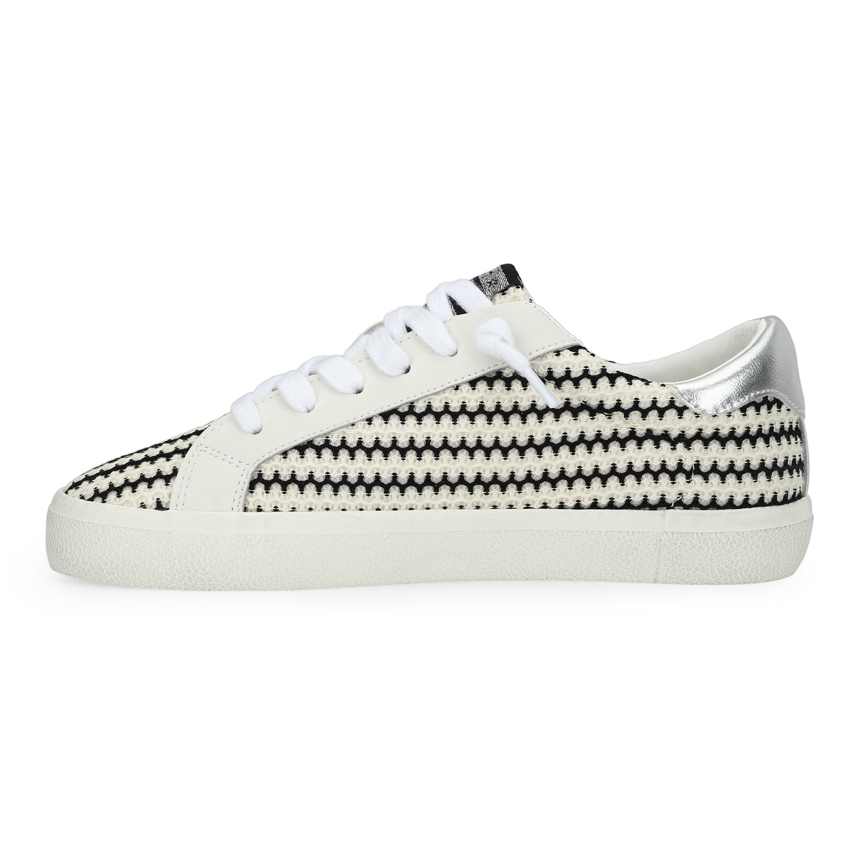 FLAIR 45 - BLACK/WHITE CROCHET | Vintage Havana