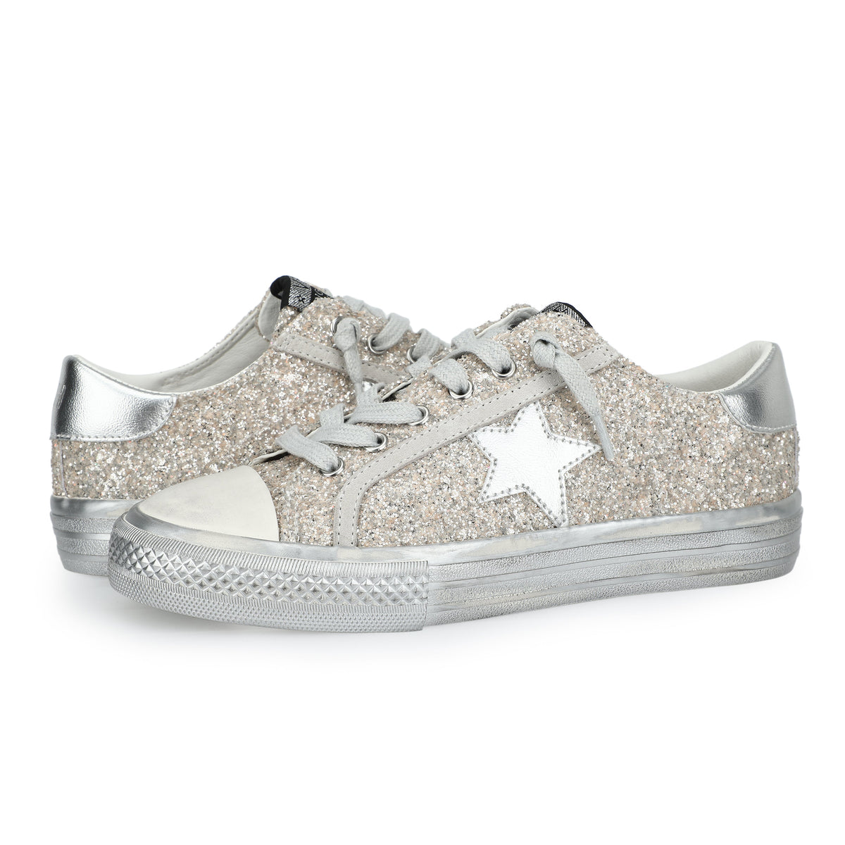 ALIVE - CHUNKY GLITTER SILVER | Vintage Havana