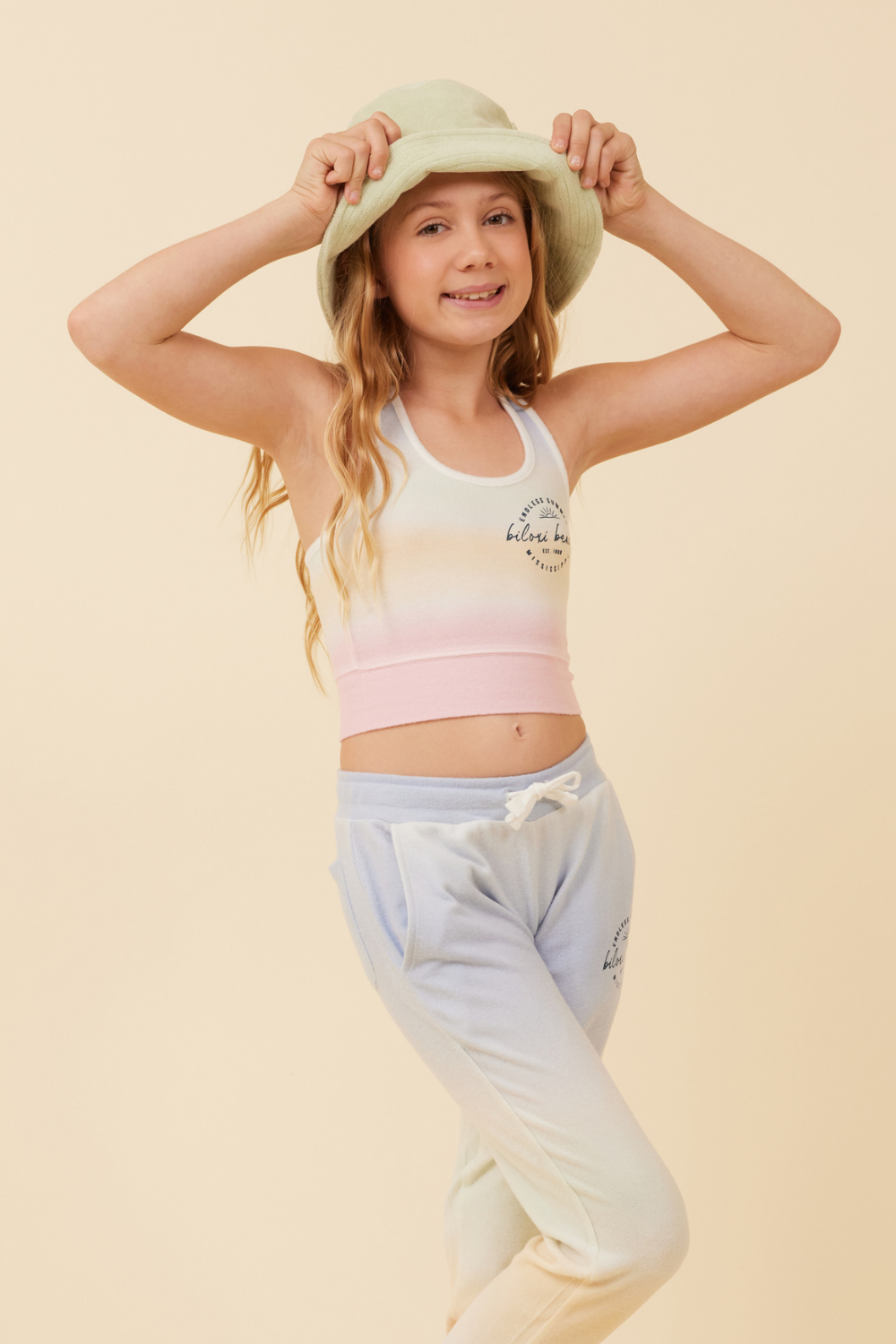 Sunstruck Ombre Racerback Crop Top | Vintage Havana